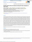 Research paper thumbnail of Modelling climatic trends for the Zambezi and Orange River Basins: implications on water security