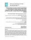 Research paper thumbnail of Statistical Bias Correction of Fifth Coupled Model Intercomparison Project Data from the CGIAR Research Program on Climate Change, Agriculture and Food Security - Climate Portal for Mount Makulu, Zambia