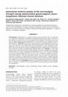 Research paper thumbnail of Association between quality of life and handgrip strength among malnourished gynaecological cancer outpatients, National Cancer Institute