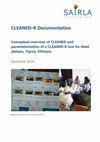 Research paper thumbnail of CLEANED-R documentation: Conceptual overview of CLEANED and parameterisation of a CLEANED-R tool for Atsbi plateau, Tigray, Ethiopia