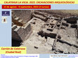 Research paper thumbnail of Calatrava la Vieja Cartel: Excavaciones, Verano 2022