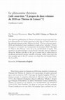 Research paper thumbnail of "Le phénomène thérésien", "Cristianesimo nella storia" (compte rendu d'ouvrages de Claude Langlois et Antoinette Guise)