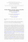 Research paper thumbnail of Feminist alliances: the ideas, practices and politics of intersectional solidarity