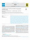 Research paper thumbnail of A systematic review of the flood vulnerability using geographic information system