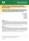 Research paper thumbnail of Nonlinear analysis of the progressive collapse of reinforced concrete plane frames using a multilayered beam formulation