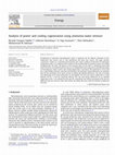 Research paper thumbnail of Analysis of power and cooling cogeneration using ammonia-water mixture