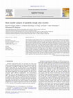 Research paper thumbnail of Heat transfer analysis of parabolic trough solar receiver