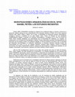 Research paper thumbnail of INVESTIGACIONES ARQUEOLÓGICAS EN EL SITIO NAKBE, PETÉN: LOS ESTUDIOS RECIENTES