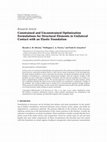 Research paper thumbnail of Constrained and Unconstrained Optimization Formulations for Structural Elements in Unilateral Contact with an Elastic Foundation