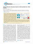 Research paper thumbnail of Infrared Plasmonic Resonators Based on Self-Assembled Core–Shell Particles