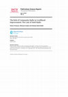 Research paper thumbnail of The Role of Community Radio in Livelihood Improvement: The Case of Simli Radio