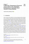 Research paper thumbnail of Collaborative Management of Protected Areas in Timor-Leste: Stakeholder Participation in Community-Based Tourism in Mount Ramelau