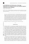 Research paper thumbnail of Commodification and Politicization of Heritage: Implications for Heritage Tourism at the Imperial Citadel of Thang Long, Hanoi (Vietnam)