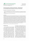 Research paper thumbnail of Evapotranspiration of Technical Substrates – Methodology for Calculating Evapotranspiration of Technical Substrates