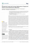 Research paper thumbnail of Towards the Circular Soil Concept: Optimization of Engineered Soils for Green Infrastructure Application