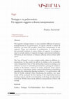 Research paper thumbnail of Teologia e via pulchritudinis. Un rapporto soggetto a diverse interpretazioni