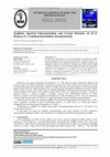 Research paper thumbnail of Synthesis, Spectral Characterization and Crystal Structure of (E)-4- Hydroxy-N -(2-Methoxybenzylidene) Benzohydrazide