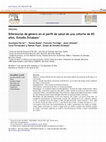 Research paper thumbnail of Diferencias de género en el perfil de salud de una cohorte de 85 años. Estudio Octabaix