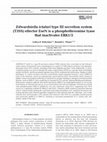 Research paper thumbnail of Edwardsiella ictaluri type III secretion system (T3SS) effector EseN is a phosphothreonine lyase that inactivates ERK1/2