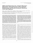 Research paper thumbnail of Differential Expression of β 1c Integrin Messenger Ribonucleic Acid and Protein Levels in Human Endometrium and Decidua during the Menstrual Cycle and Pregnancy