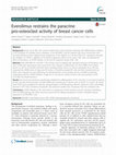 Research paper thumbnail of Everolimus restrains the paracrine pro-osteoclast activity of breast cancer cells