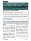 Research paper thumbnail of LIQUID CHROMATOGRAPHIC ANALYSIS OF FREE AMINO ACIDS IN AMERICAN COCKROACH ( Periplaneta americana )