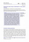 Research paper thumbnail of Engineering culture: logics of optimization in music, games, and apps