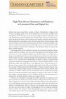 Research paper thumbnail of High‐Tech Heimat : Mountains and Mediation in Literature, Film, and Digital Art