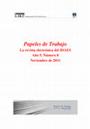 Research paper thumbnail of Papeles de Trabajo