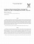 Research paper thumbnail of Late Holocene Paleoenvironmental History of the Upper West Amarillo Creek Valley at Archaeological Site 41PT185/C, Texas, USA