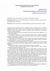 Research paper thumbnail of Autizm sindromlu uşaqların məktəb həyatına və təlim fəaliyyətinə adaptasiyasının xüsusiyyətləri