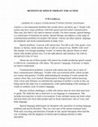 Research paper thumbnail of Benefits of speech therapy for autism