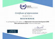 Research paper thumbnail of Certificate (Webinar on Afghanistan)