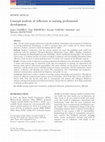 Research paper thumbnail of Concept analysis of reflection in nursing professional development