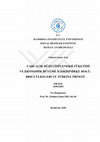 Research paper thumbnail of Cari Açık Düzeyinin Enerji Tüketimi ve Ekonomik Büyüme İlişkisindeki Rolü: BRICS Ülkeleri ve Türkiye Örneği