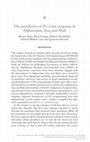 Research paper thumbnail of The paradoxes of EU crisis response in Afghanistan, Iraq and Mali