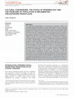 Research paper thumbnail of Cultural Conundrums: The Ethics of Epidemiology and the Problems of Population in Implementing Pre-Exposure Prophylaxis