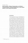 Research paper thumbnail of Chapter Three Class-Conflict, Political Competition and Social Transformation: Critical Perspectives on the Social History of the Russian Revolution