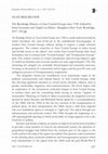 Research paper thumbnail of The Routledge History Of East Central Europe Since 1700