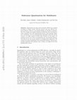 Research paper thumbnail of Subtensor Quantization for Mobilenets