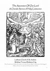 Research paper thumbnail of Chorale Service for the Ascension of Our Lord