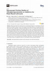 Research paper thumbnail of Macroscopic Friction Studies of Alkylglucopyranosides as Additives for Water-Based Lubricants