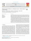 Research paper thumbnail of Modeling hydrogen diffusion in a tribological scenario: A failure analysis of a thrust bearing