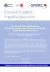 Research paper thumbnail of Are current accounts driven by competitiveness or asset prices? A synthetic model and an empirical test