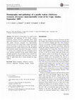 Research paper thumbnail of Demography and pathology of a pacific walrus (Odobenus rosmarus divergens) mass-mortality event at Icy Cape, Alaska, September 2009