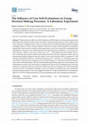 Research paper thumbnail of The Influence of Core Self-Evaluations on Group Decision Making Processes: A Laboratory Experiment