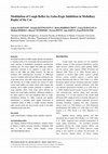 Research paper thumbnail of Modulation of Cough Reflex by Gaba-Ergic Inhibition in Medullary Raphé of the Cat