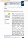 Research paper thumbnail of Employment in agriculture, migration, bilateral aids, economic growth and remittance: Evidence from the Gambia