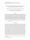 Research paper thumbnail of Analysis of distributed generation operation modes using new effective voltage stability index in radial system