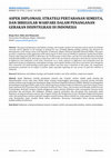 Research paper thumbnail of Aspek Diplomasi, Strategi Pertahanan Semesta, Dan Irregular Warfare Dalam Penangganan Gerakan Disintegrasi DI Indonesia